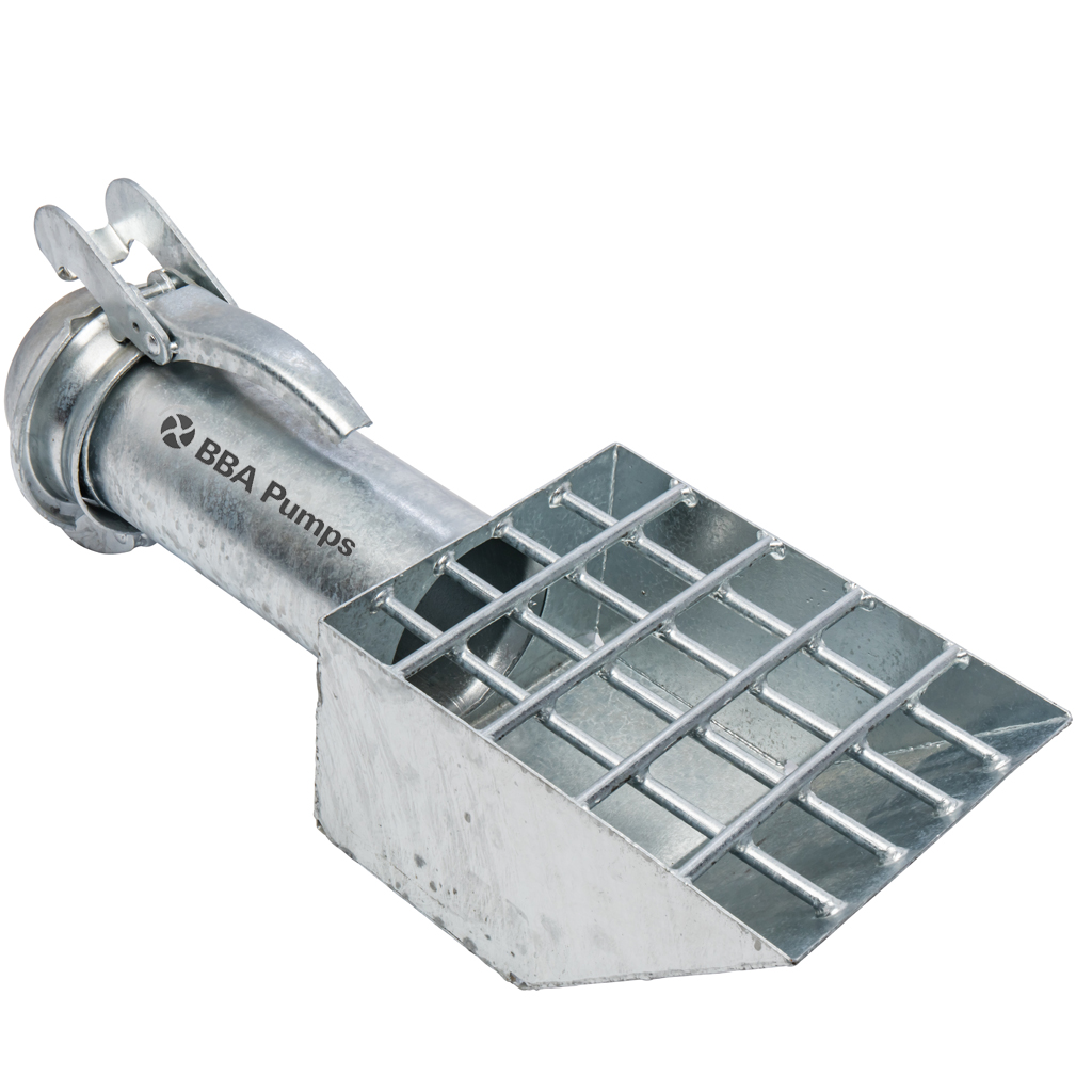 Strainer 4" Bin CA M-pt No Valve